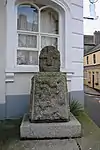 Celtic cross adjacent to the Town Hall