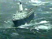 SeaBreeze sinking off of Cape Henry.