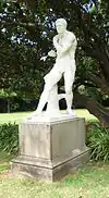 Copy of a Canova in the Royal Botanic Garden, Sydney (one of a pair)