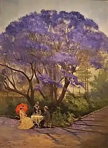 Under the Jacaranda 1903 - Richard Godfrey Rivers