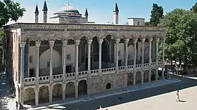 Tiled Kiosk in the outer gardens of Topkapi Palace (1472)