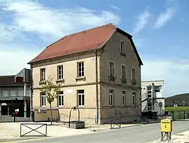 The town hall in Échenans-sous-Mont-Vaudois