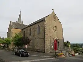 The church in Juvigny-sous-Andaine