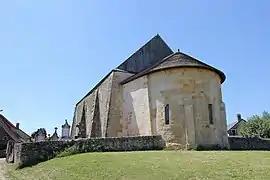 The church of Saint-Antoine, in Billy-Chevannes