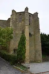 The church in Mireval-Lauragais