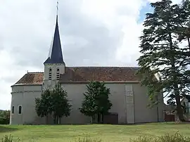 The church of Saint-Léger, in Vicq-sur-Gartempe