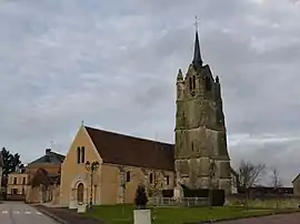 The church in Réveillon