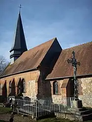 The church of Saint Peter and Saint Paul in Lilly