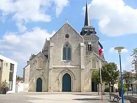 The church in Saint-Hilaire-de-Riez