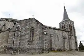 The church in Montel-de-Gelat