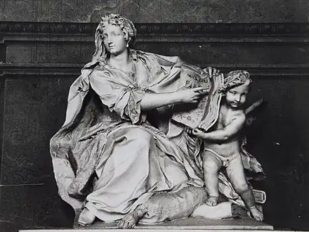 Éléonor de Bergh, Duchesse de Bouillon, finished by 1707, Cluny, Hôtel-Dieu