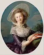 Vicomtesse de Vaudreuil, 1785. Getty Center.