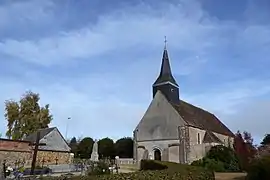 The church in Épeautrolles