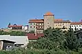 Town fortifications with the Pikart Tower