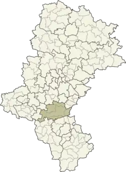 Location within Silesian Voivodeship