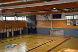 The school gym