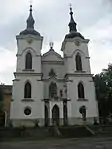 Church in the Želiv monastery by Jan Santini Aichel, 1714–1721