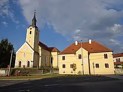 Church of Saint Mary Magdalene with parsonage