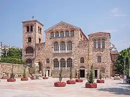 Church of Hagios Demetrios from distance