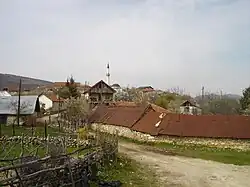 Street in the village of Jabolci