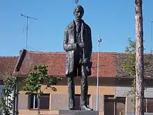 Statue of Jovan Sterija Popović, Vršac, 1981