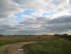 Landscape in Gavrilo-Posadsky District