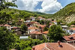 Panoramic view of the village