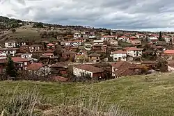 Panoramic view of the village