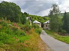 Entrance of the Kicinica village