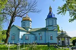 The Church of the Nativity of the Virgin in Hoholiv