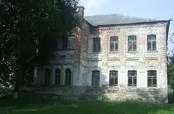 School in the village, built in 1875