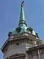 Sculpture of double-headed eagle on the top of New Palace, Belgrade