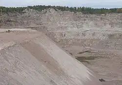 Kuznechnoye granite quarry