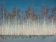 Pavel Otdelnov. Birch grove. 2021