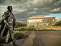 Monument to Joseph Kobzon and the Palace of Youth Yunost, 2013