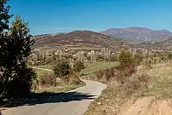 Panoramic view of the village