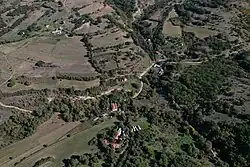 Airview of the village