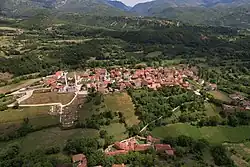 Airview of the village