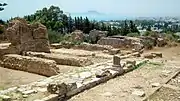 Colour photograph of the remains of Ancient Carthage