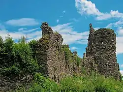 The Khust Castle in Khust.