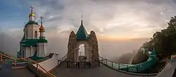 Saint Nicholas Church and Saint Andrew Chapel of Sviatohirsk Lavra, near Sviatohirsk