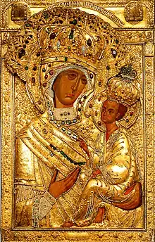 Theotokos of Tikhvin.