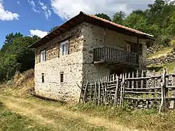 Traditional old house in the village