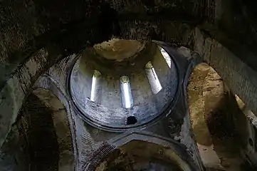 Interior of the drum and dome