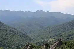 Scenic photograph of the mountains forests of Kalbajar