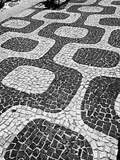 Pavement in Ipanema, Rio de Janeiro