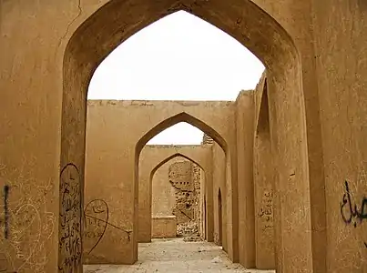 View of the corridor