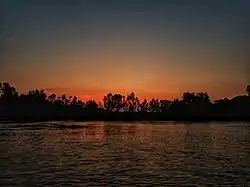 Jamuna River in Kazipur Upazila