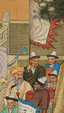 Khotan (和阗) delegates