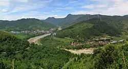 Overlooking Huokou She Ethnic Township